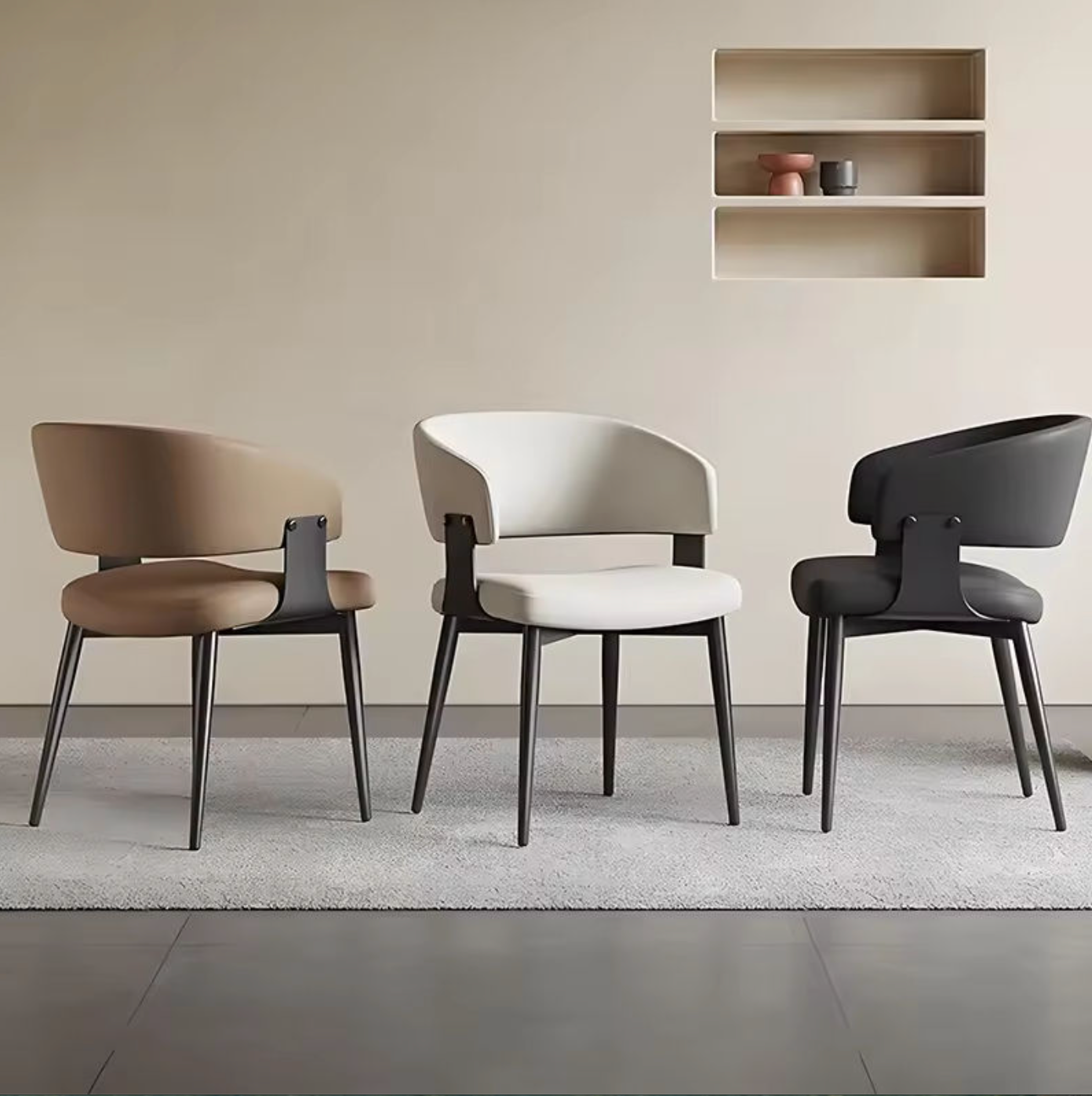 Nordic Luxury Leather Sofa